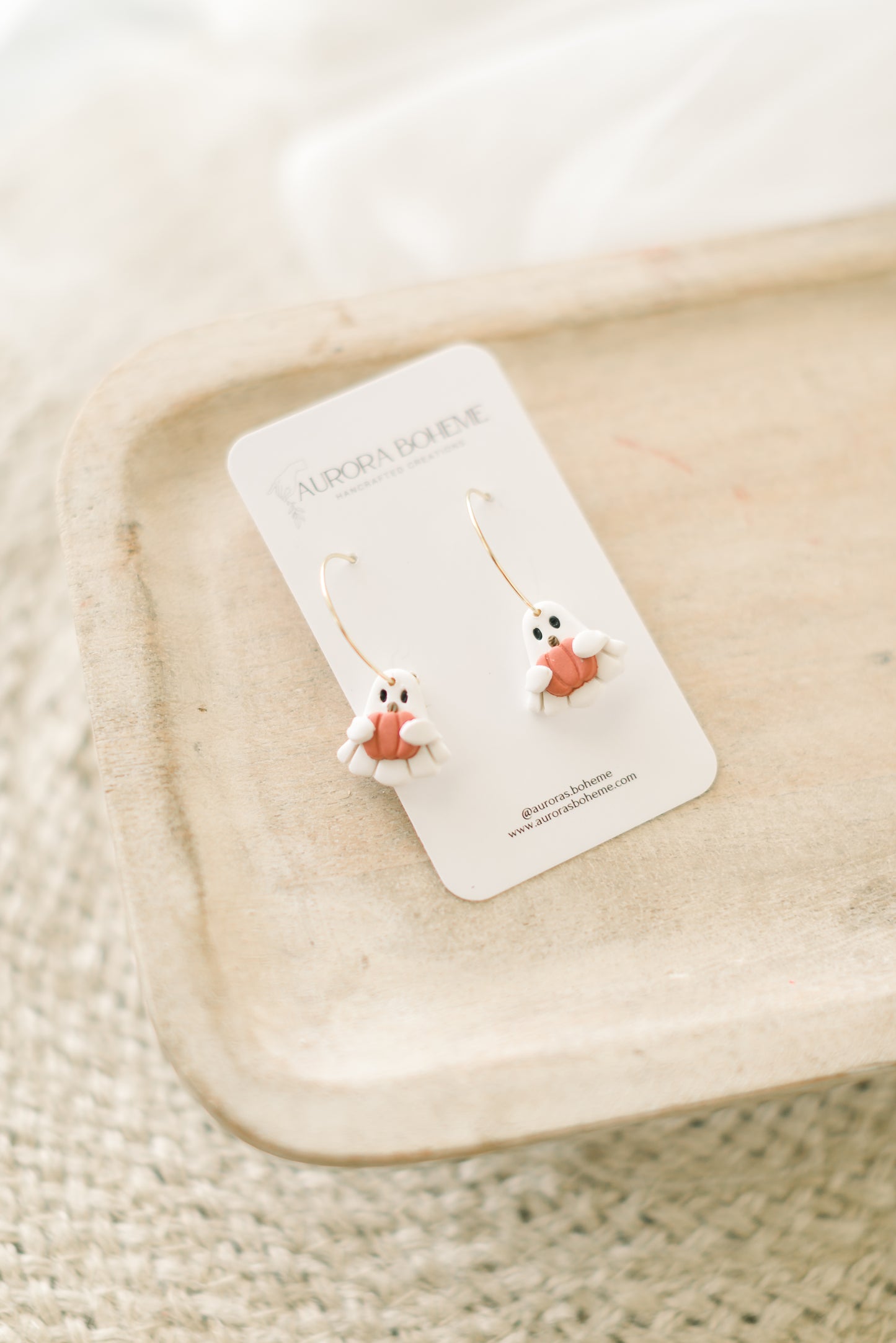 Mini Ghostie + Pumpkin