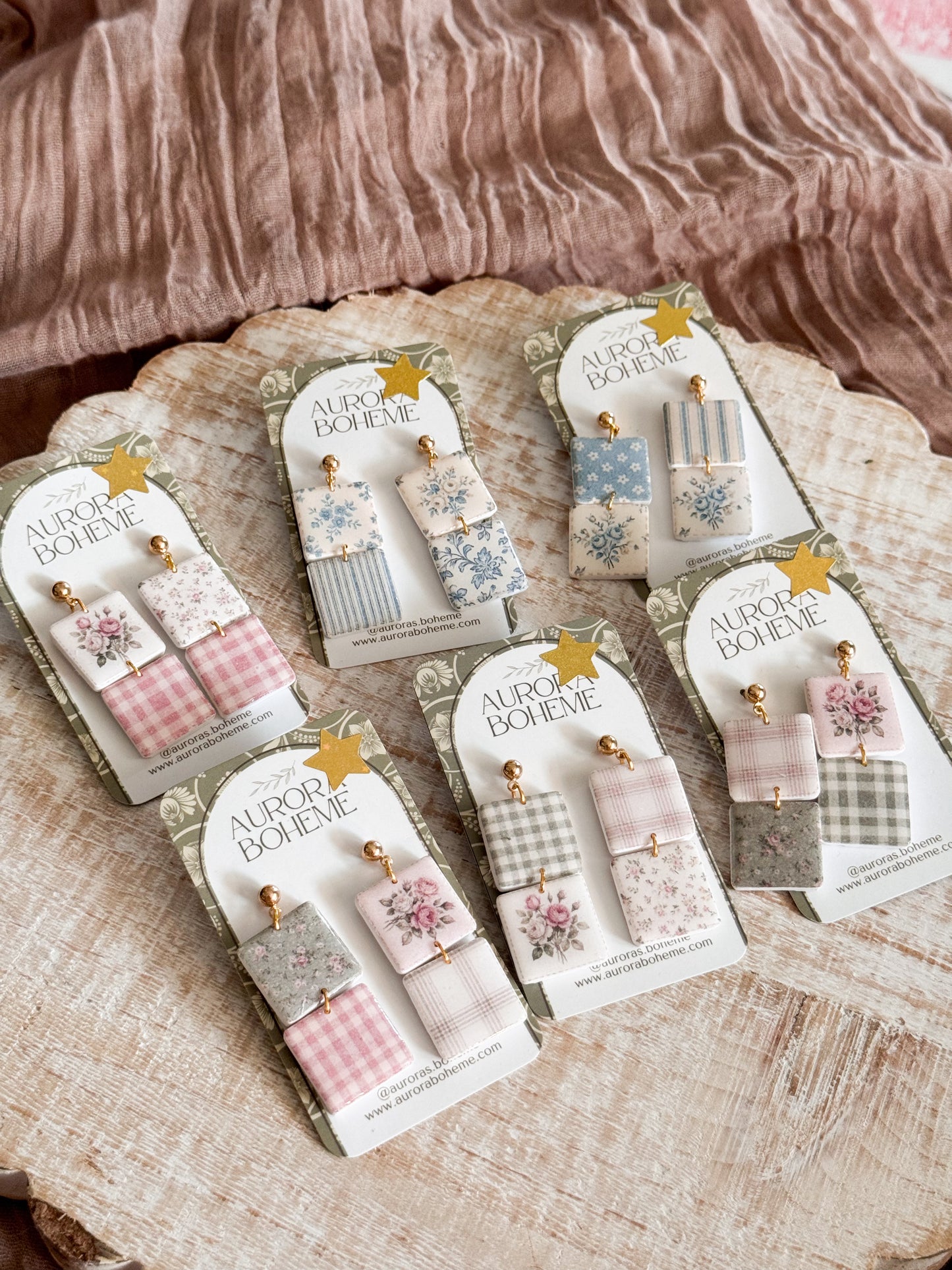 Grandma core tile dangle