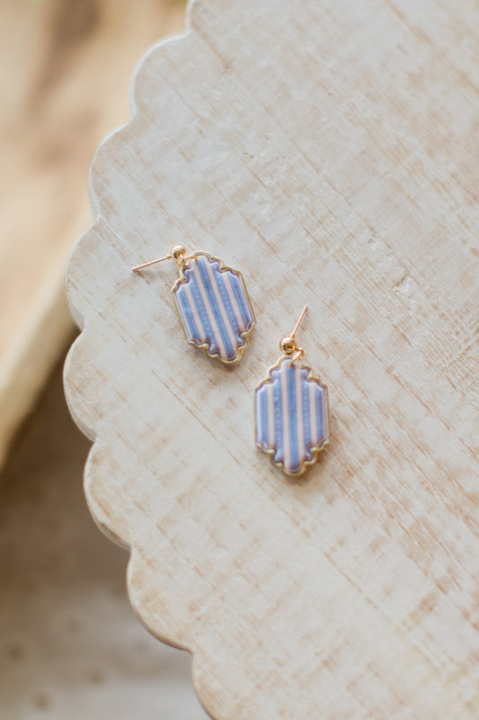 Seaside Cottage Ornate Dangles