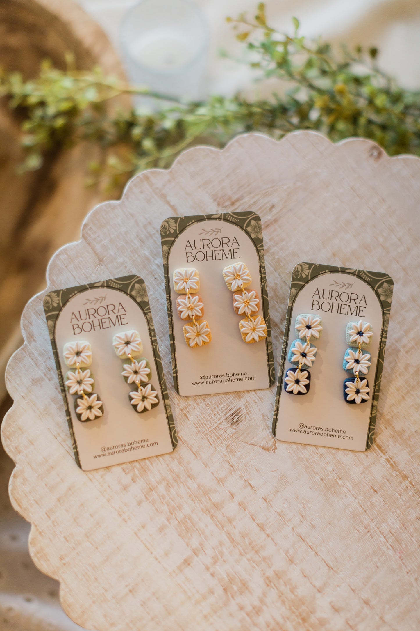 Colorful Triple Daisies!