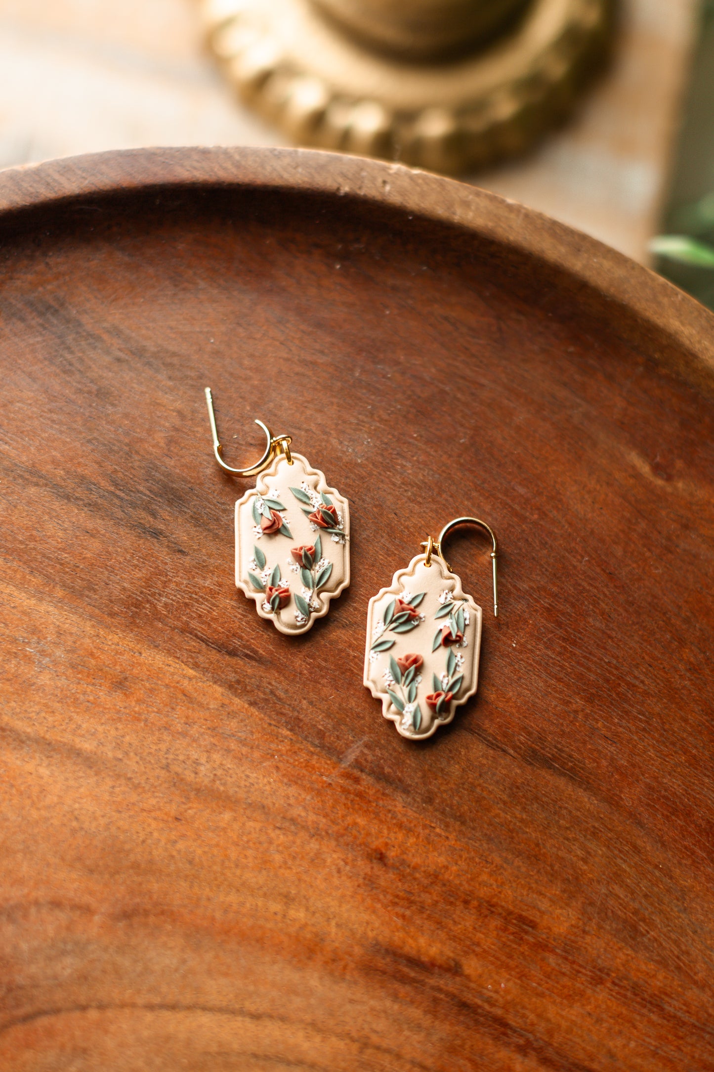 Fall vine floral dangle