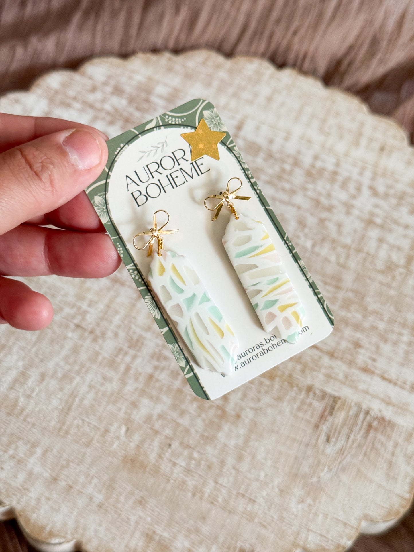 Sea glass dangle