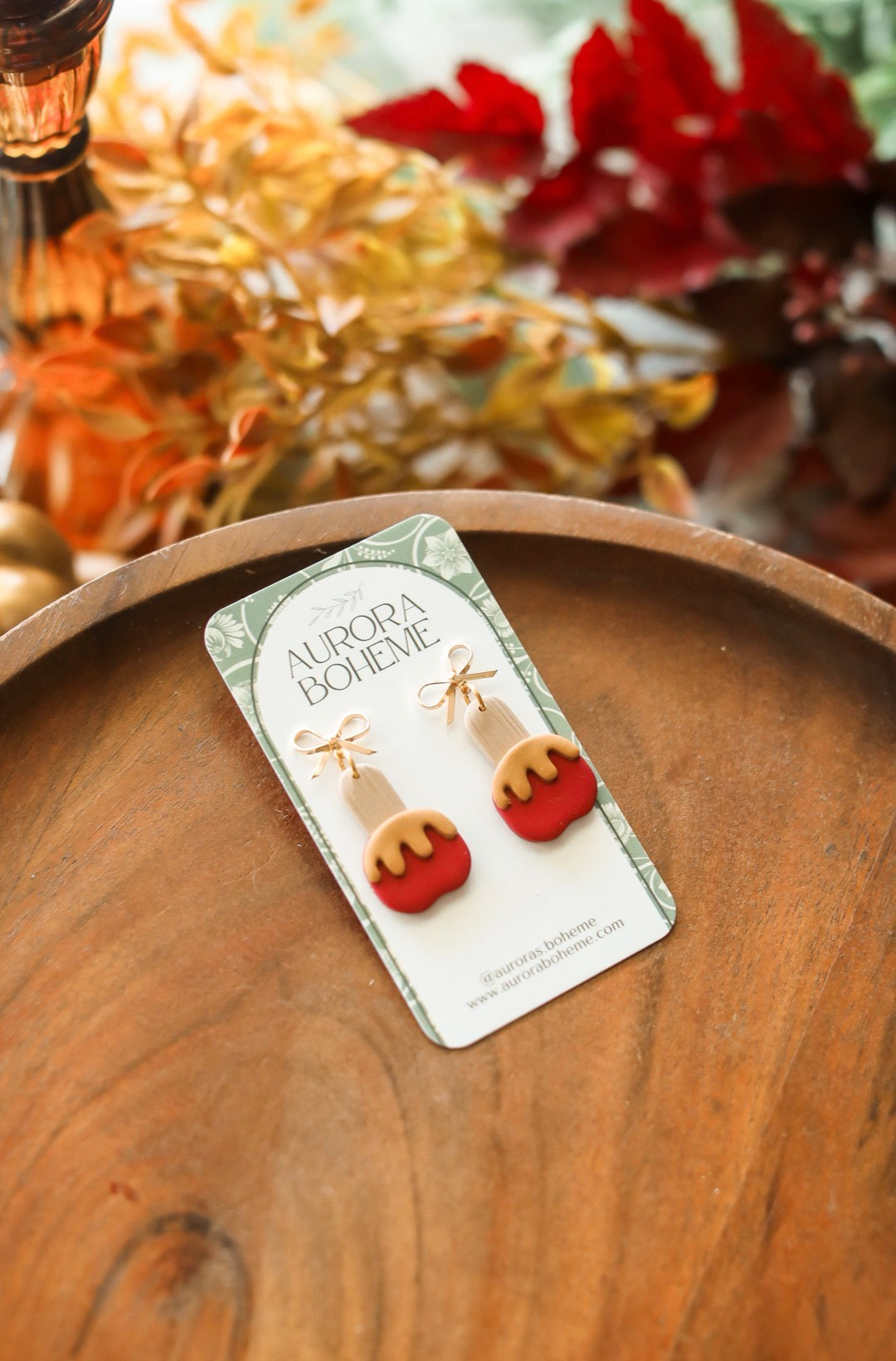 Caramel Apple Dangle