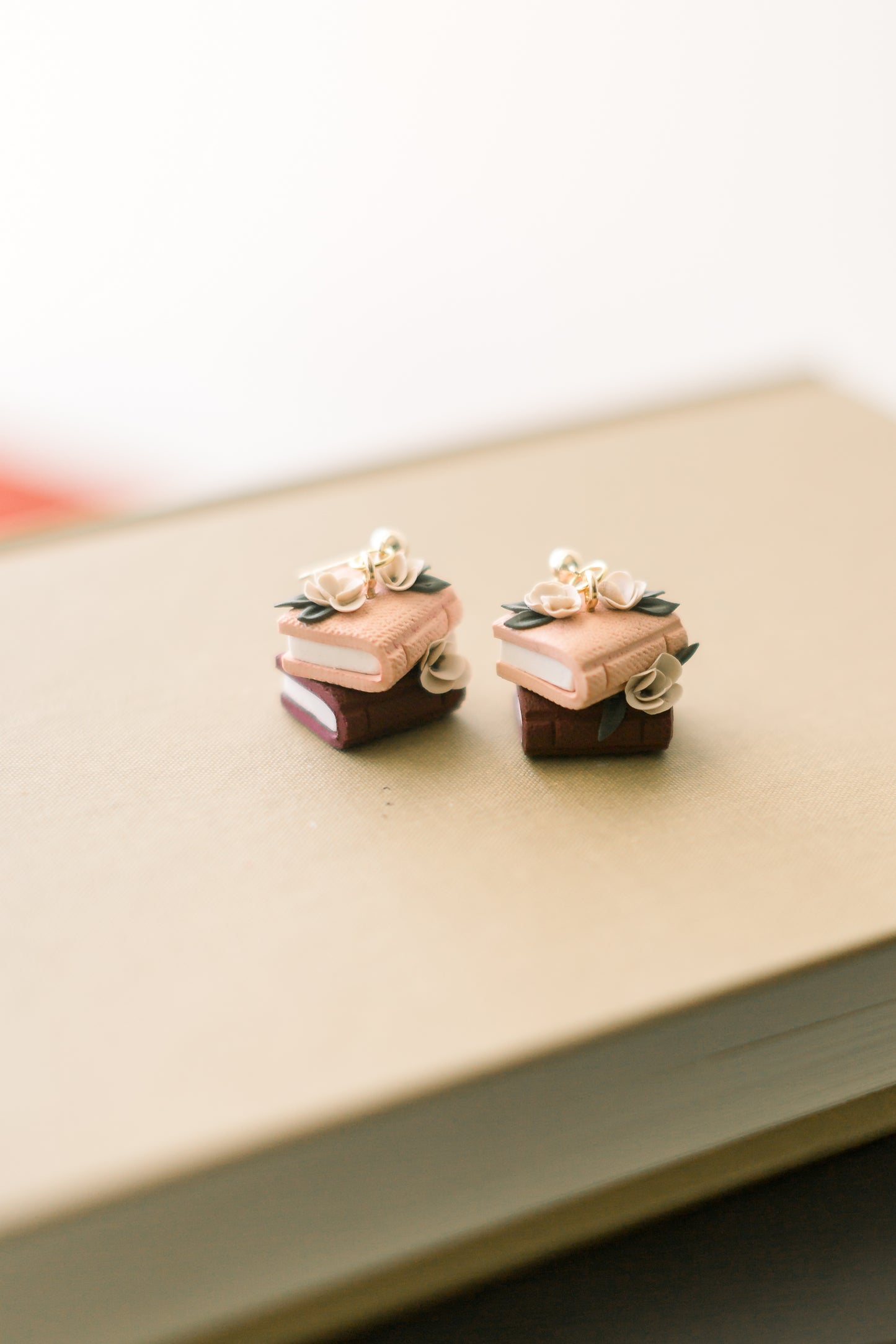Stacked Book Dangles