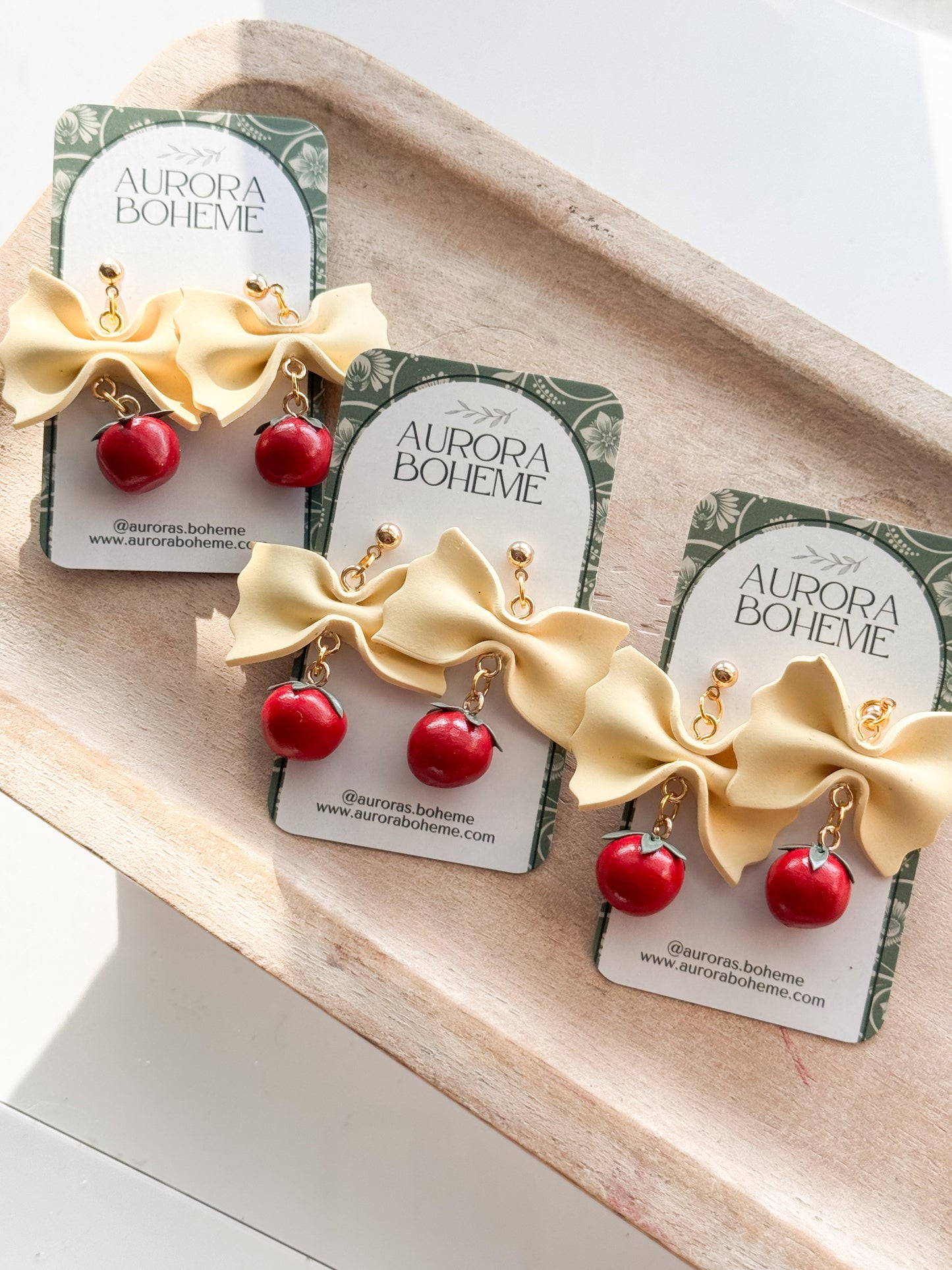Pasta & Tomato Dangle