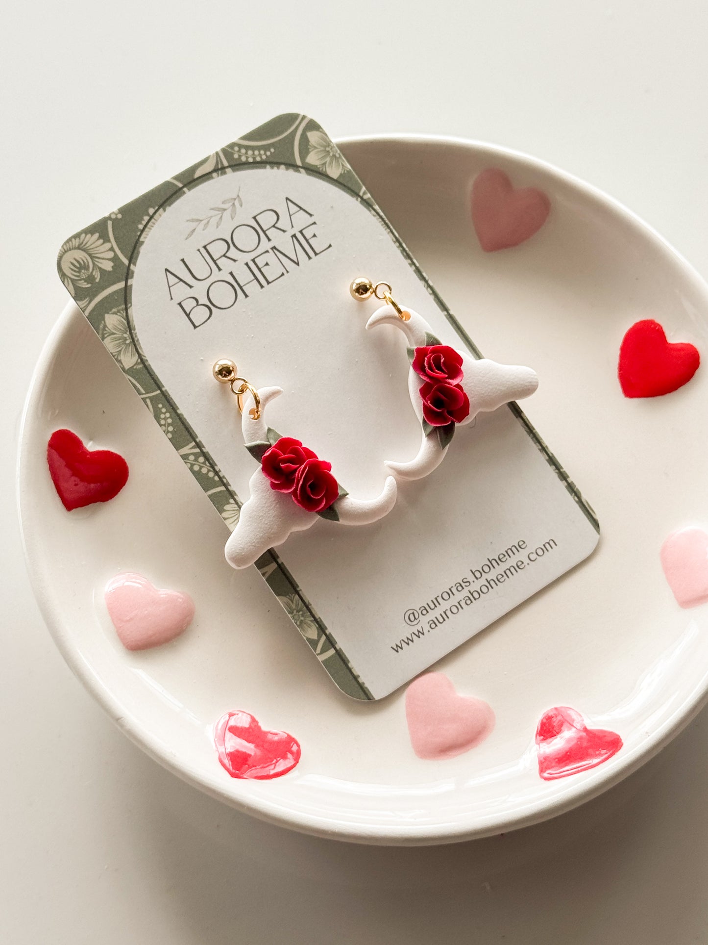 Western Rose Dangle
