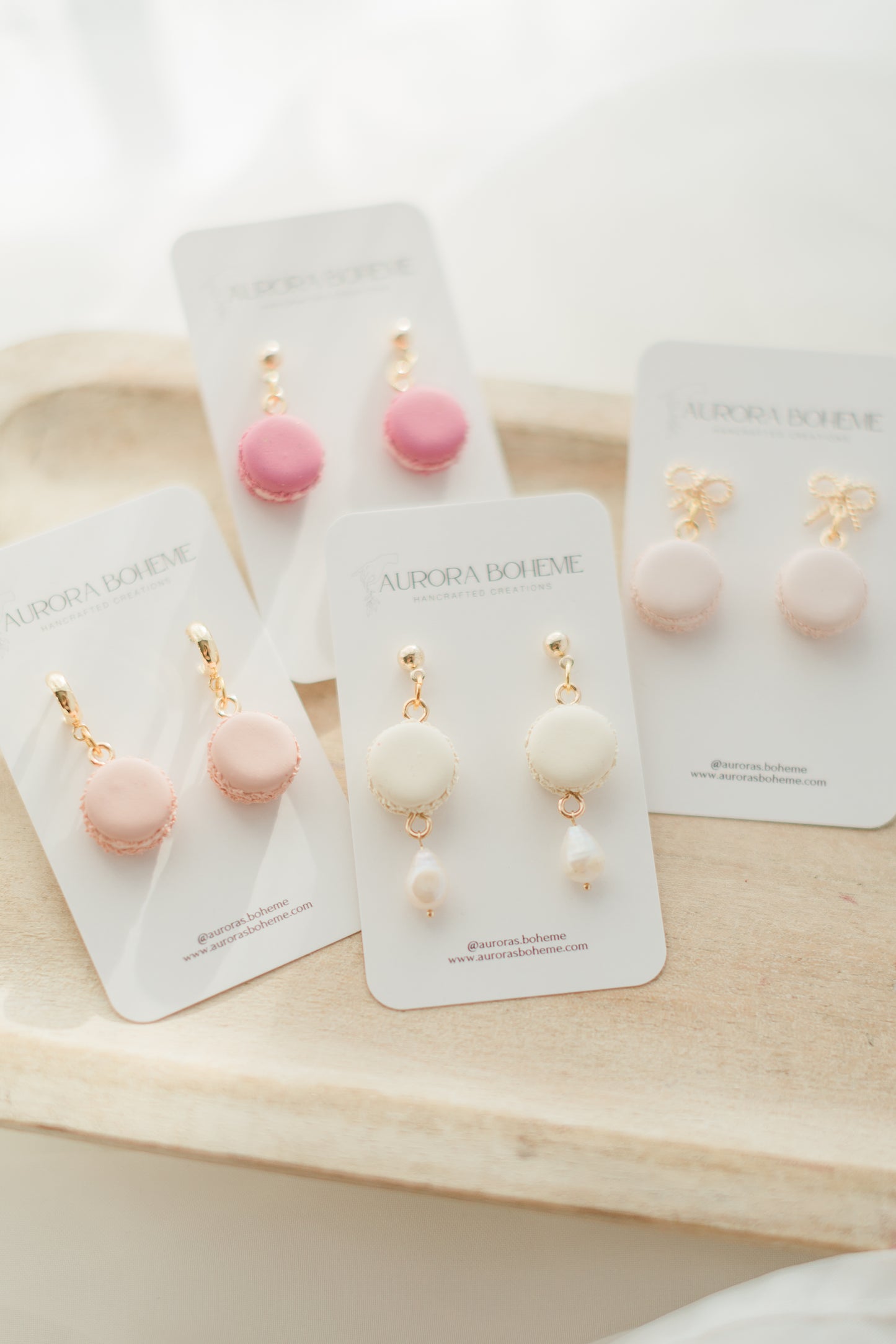 Mini Macaron Dangles