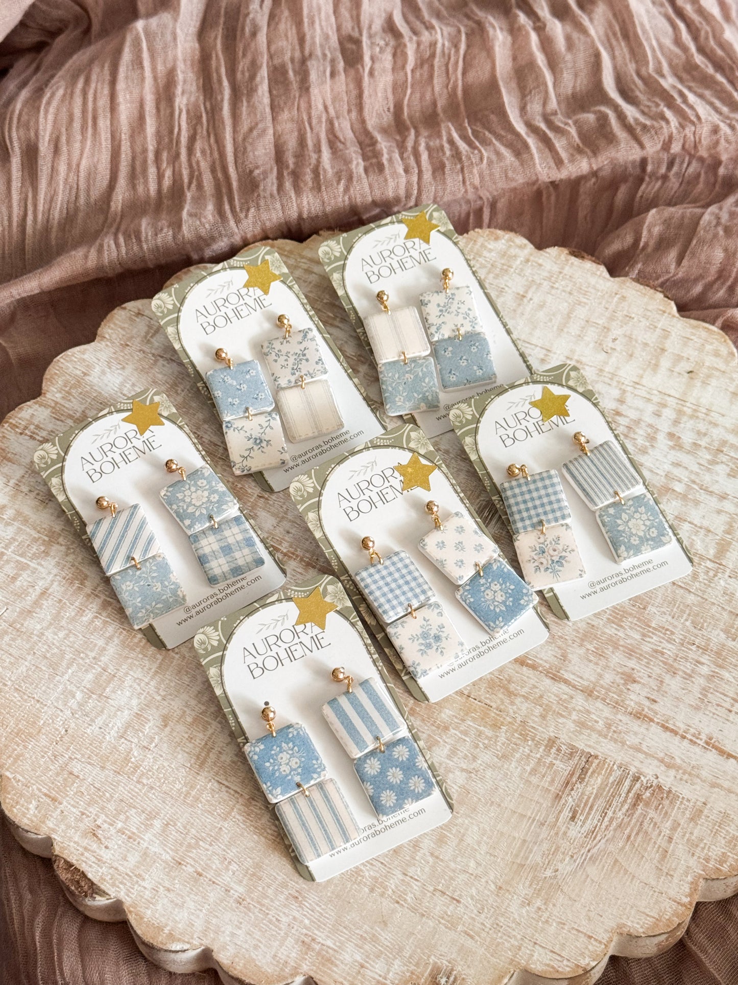 Grandma core tile dangle
