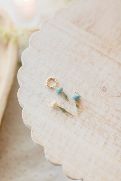 Flower Drop Earrings