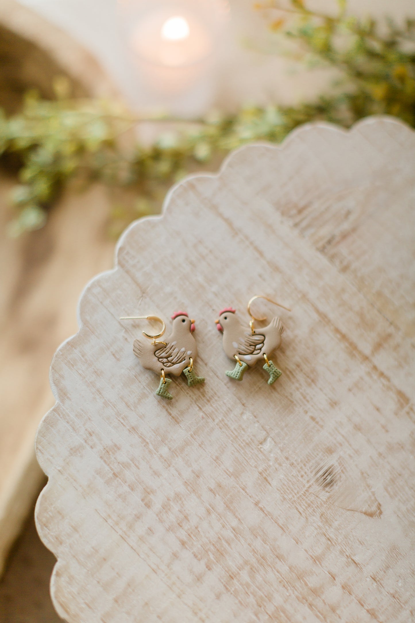 Brown Chicken Dangle