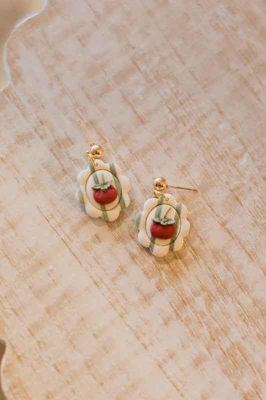 Tomato Girl Dangles