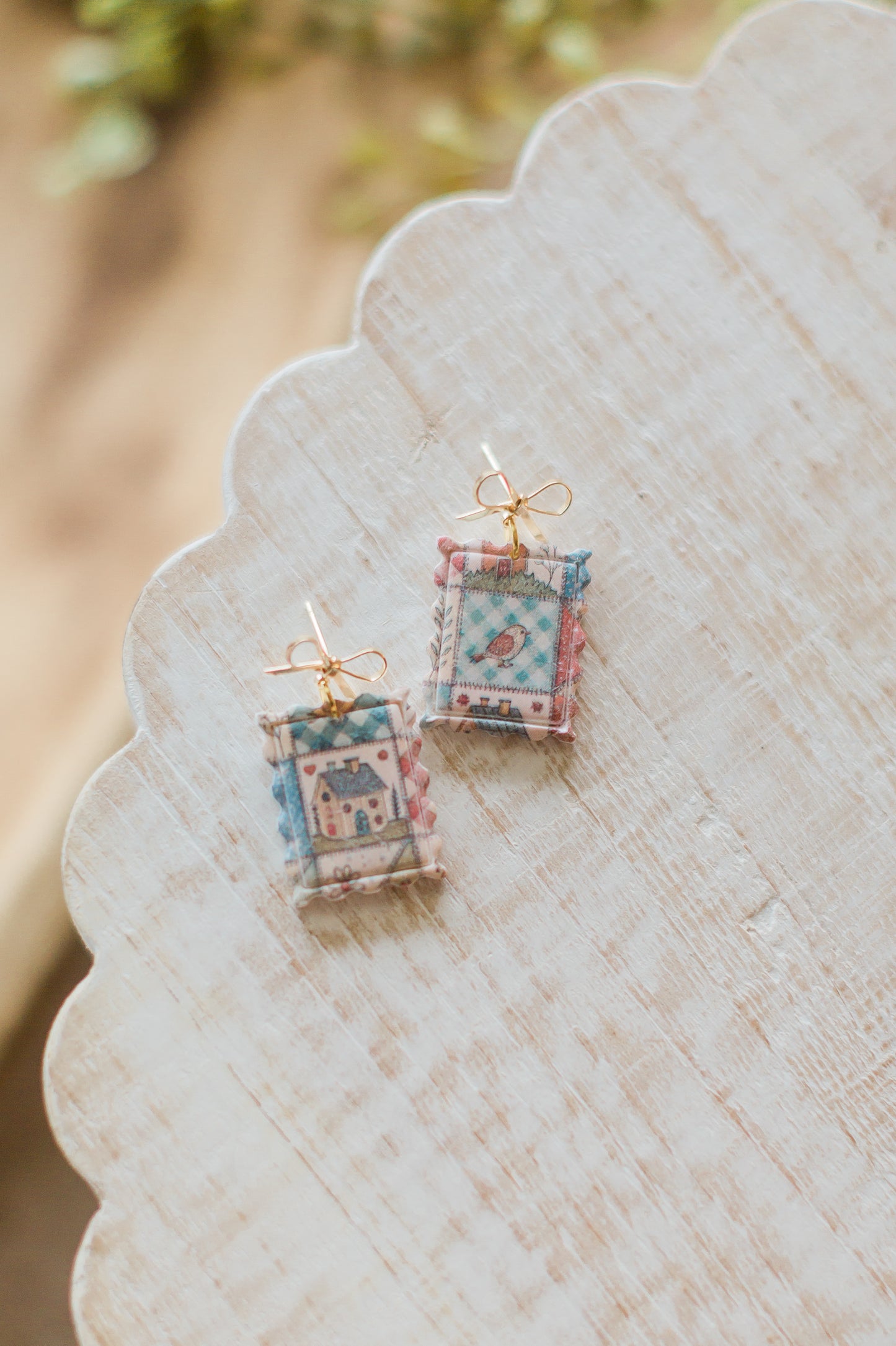 Quilt Pattern Dangle