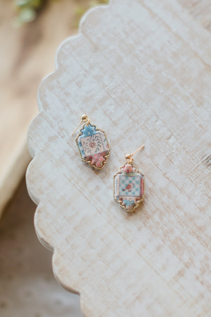 Seaside Cottage Ornate Dangles