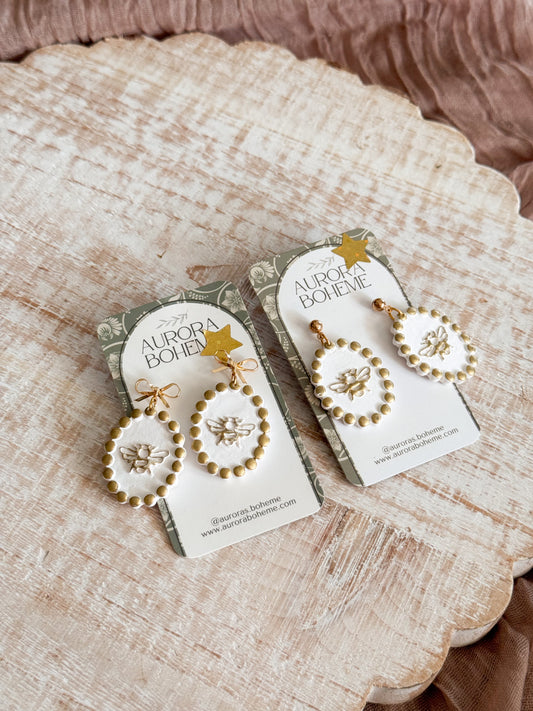 Embossed bee
