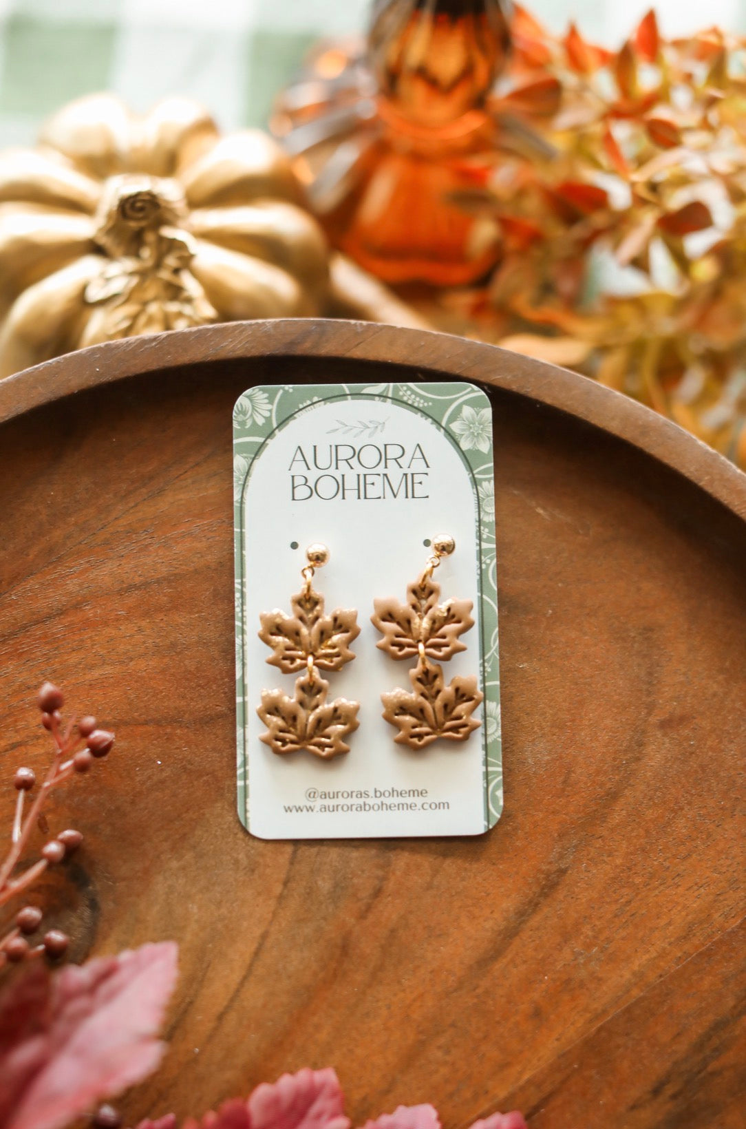 Maple Leaf Dangles (Multiple Styles)