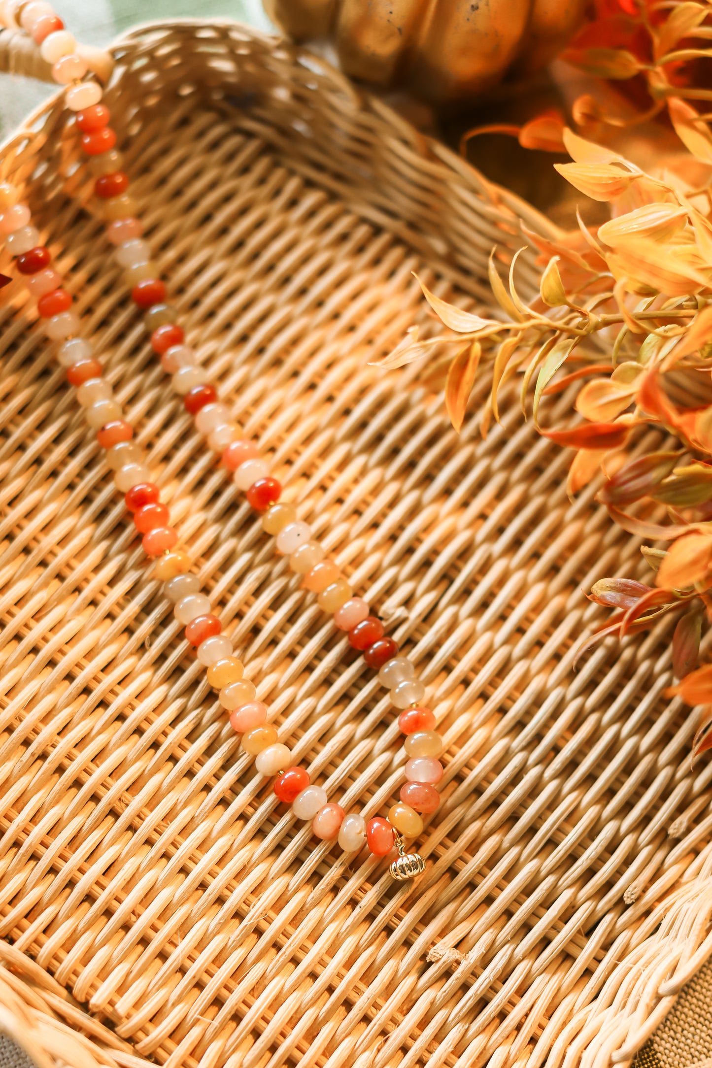 Autumn Beaded Necklaces