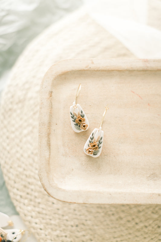 White Gourd Autumn Florals