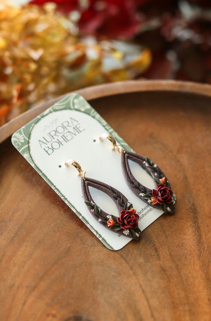 Deep Plum Florals (Multiple Styles)