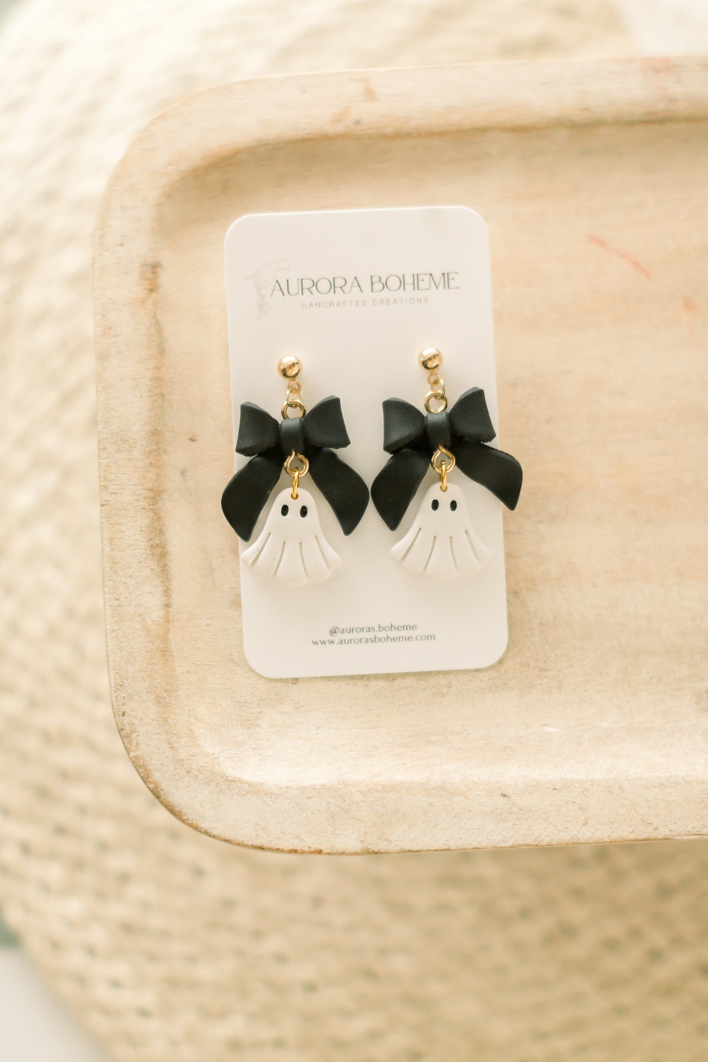 Spooky Bow Dangle