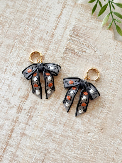 Ghostie Pattern Sheer Bows