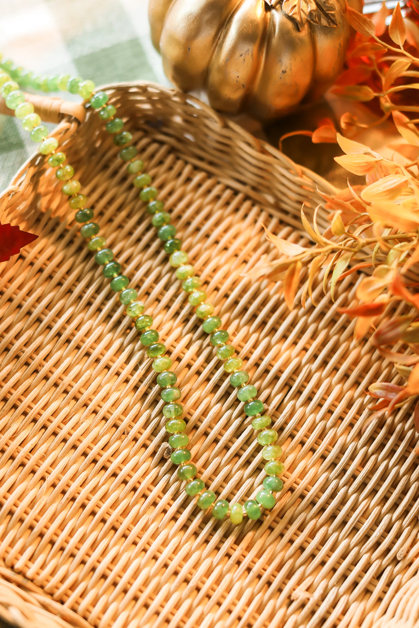 Autumn Beaded Necklaces