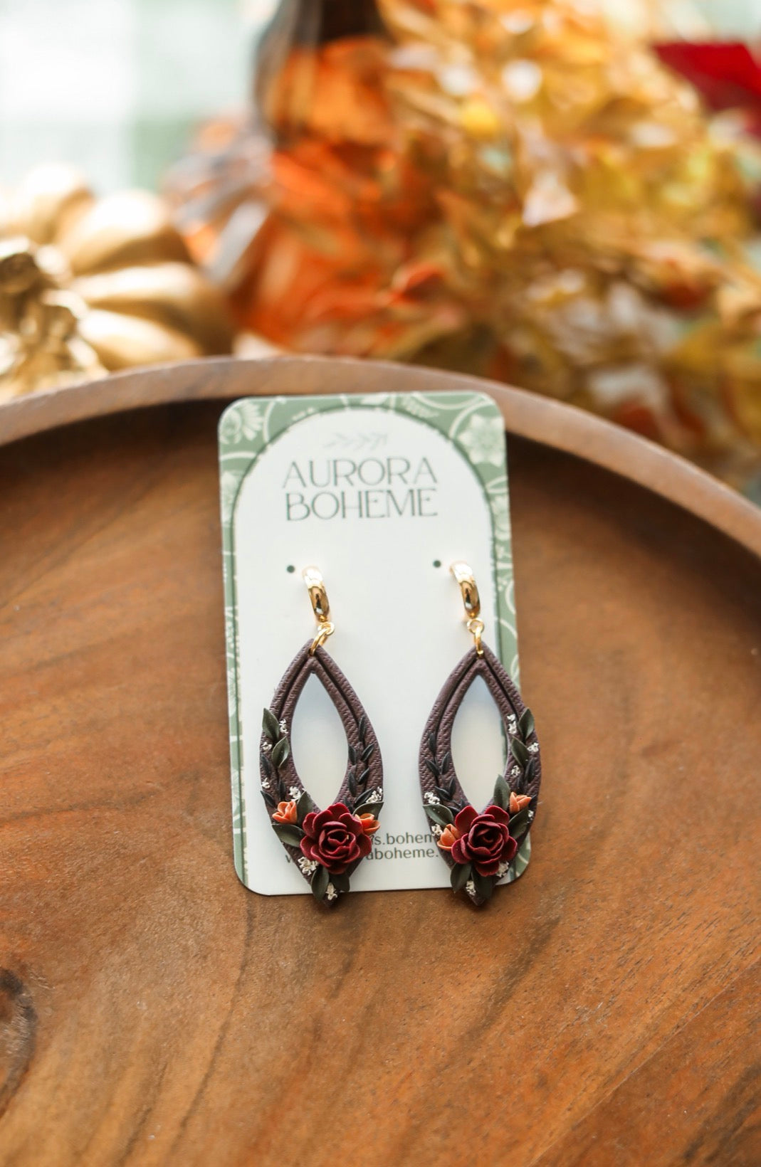 Deep Plum Florals (Multiple Styles)