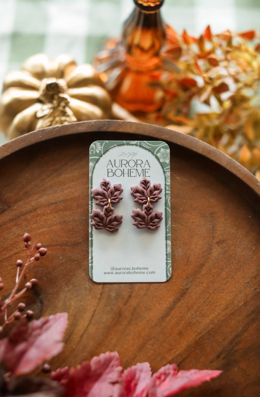 Maple Leaf Dangles (Multiple Styles)