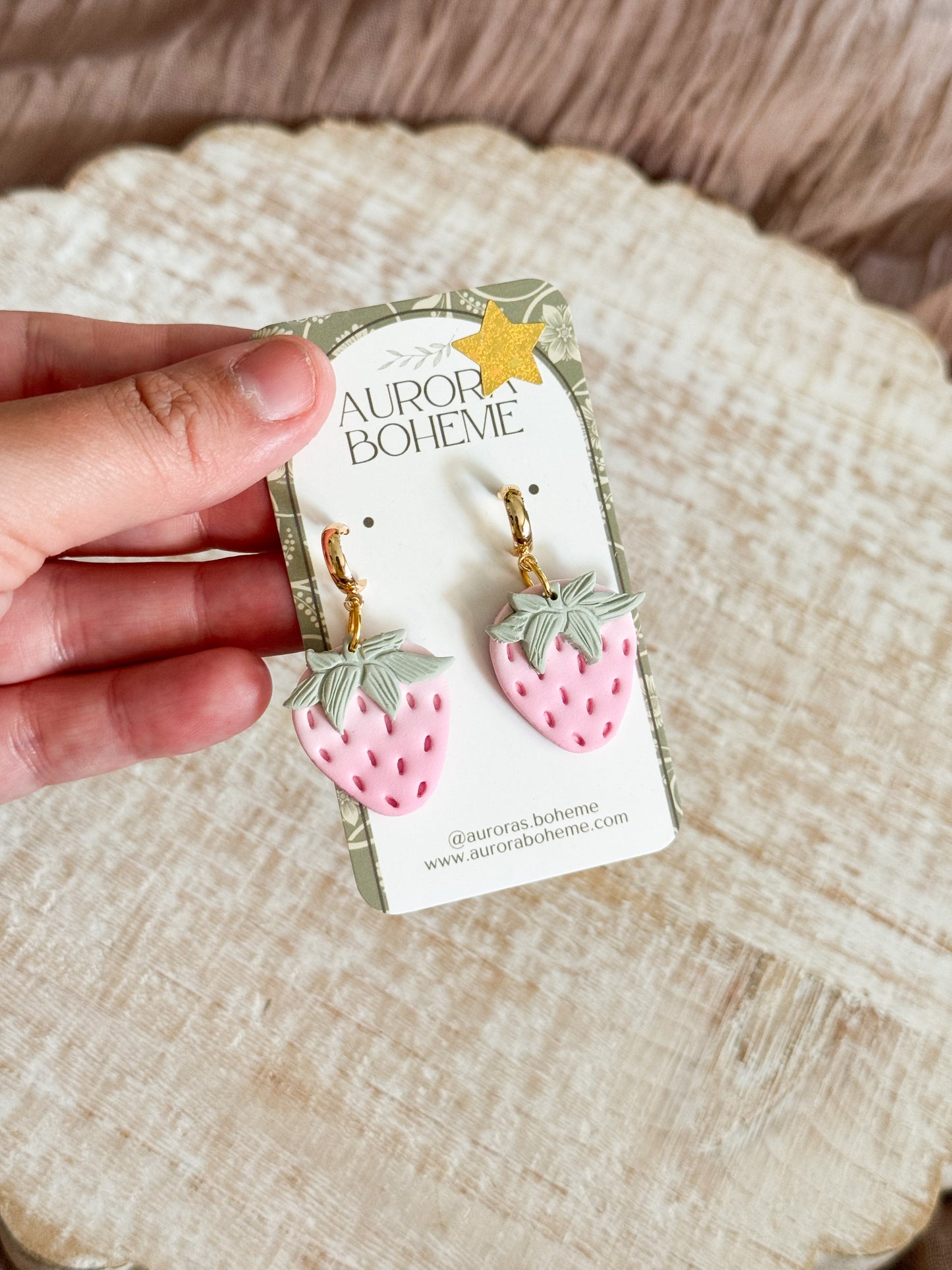 Strawberry Dangles