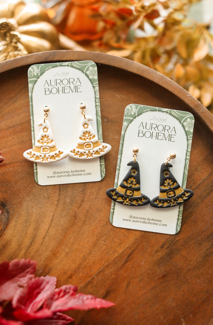 Gold Embossed Spooky Folk Dangles (Multiple Styles)