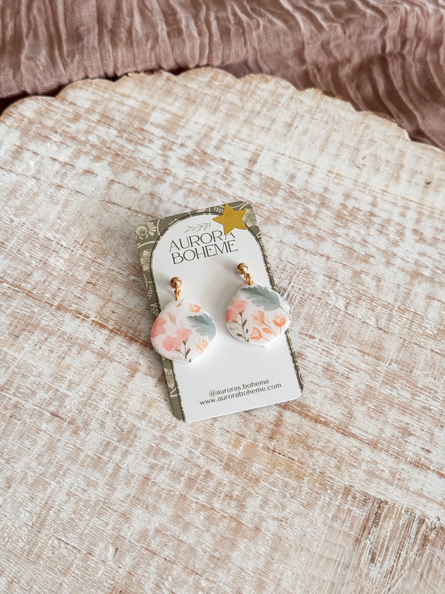 Strawberry flower dangles