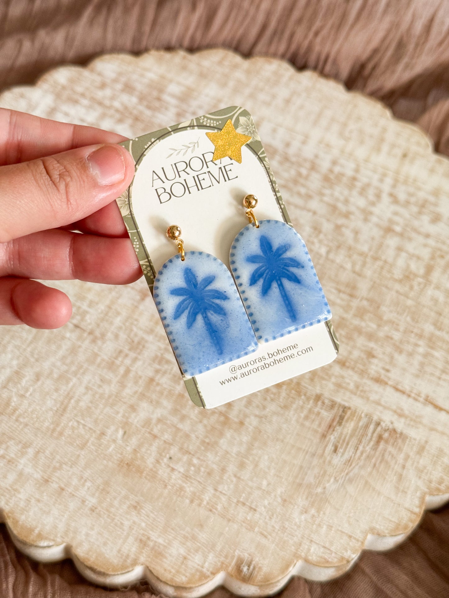 Blue palm