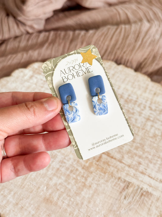 Mini square dangle