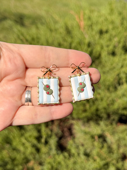 Italian Summer Stamp dangles