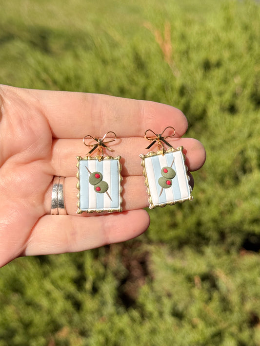 Italian Summer Stamp dangles