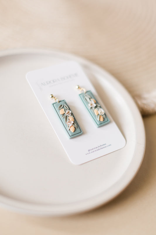 Lemony Blue Dangle