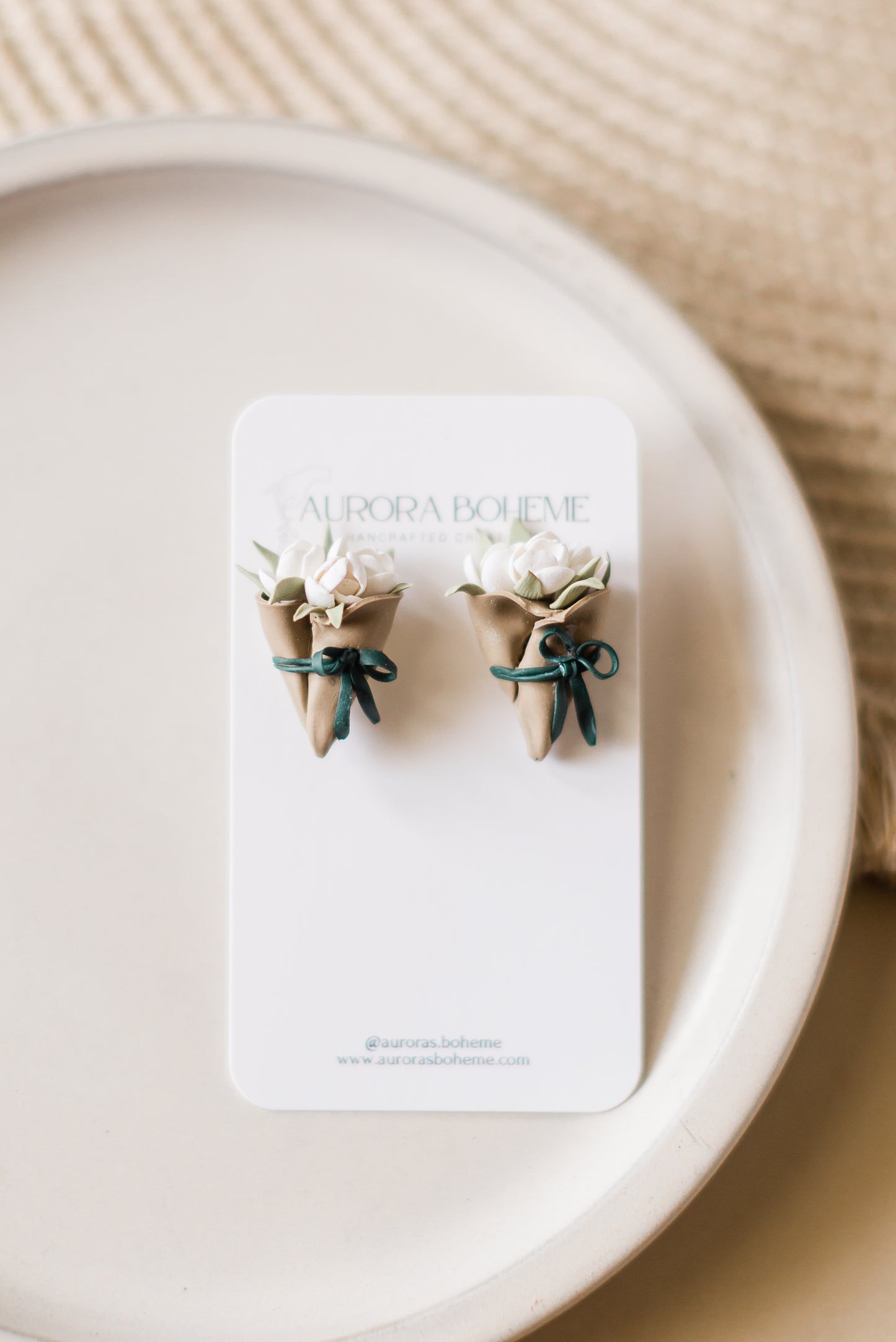 Floral Bouquet Stud