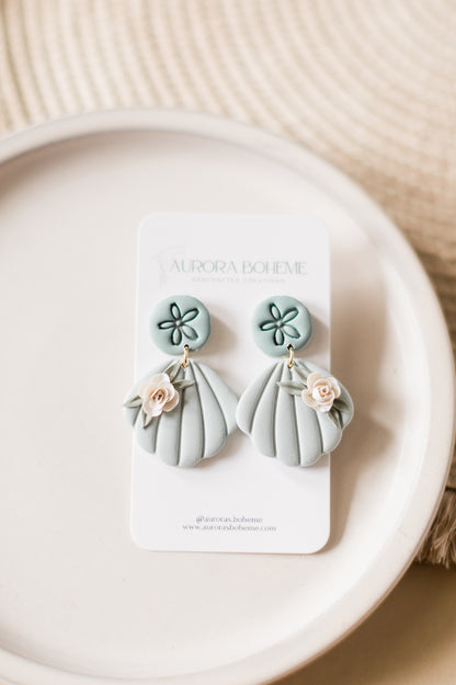 Sand & Sea Shell Dangle