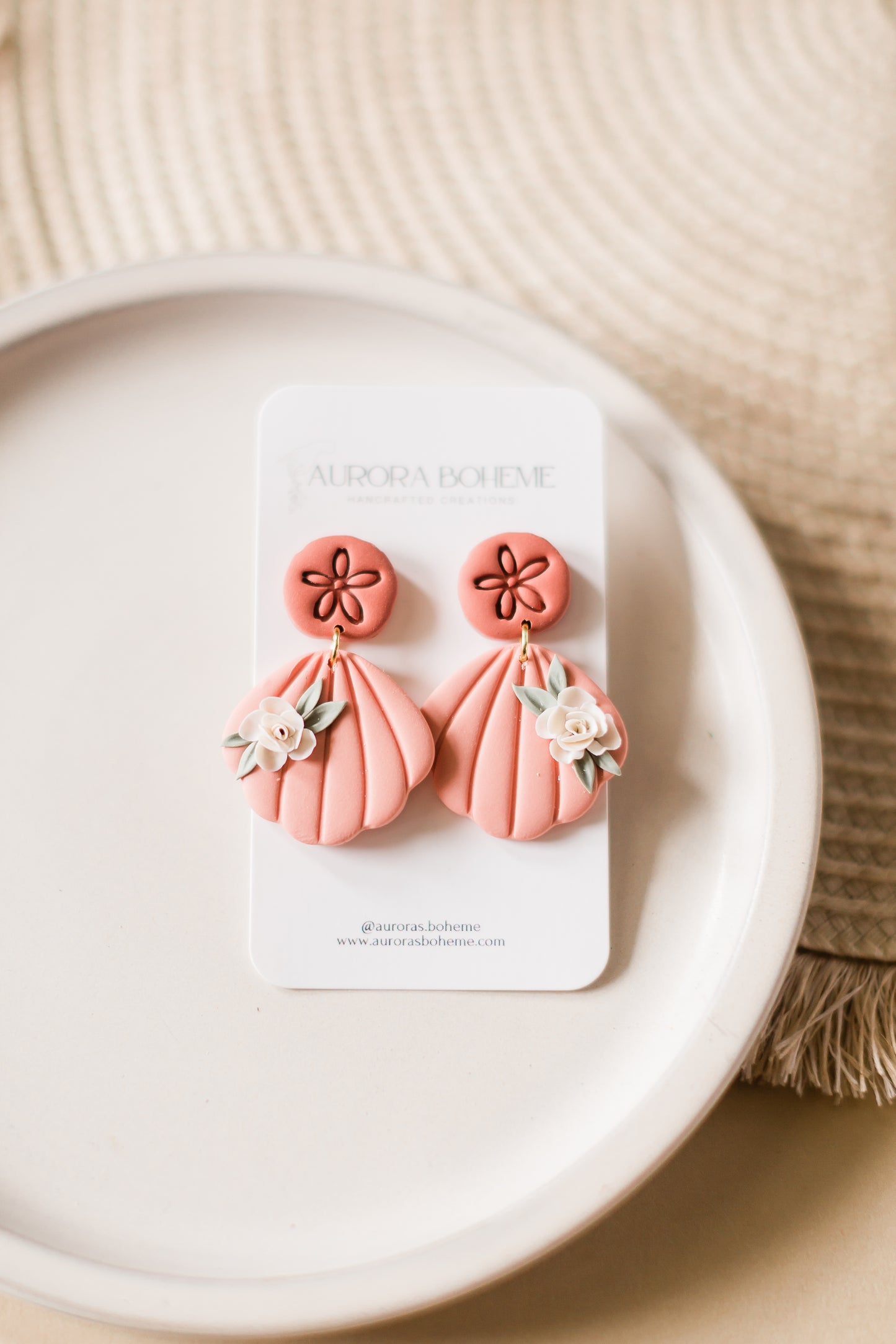 Sand & Sea Shell Dangle