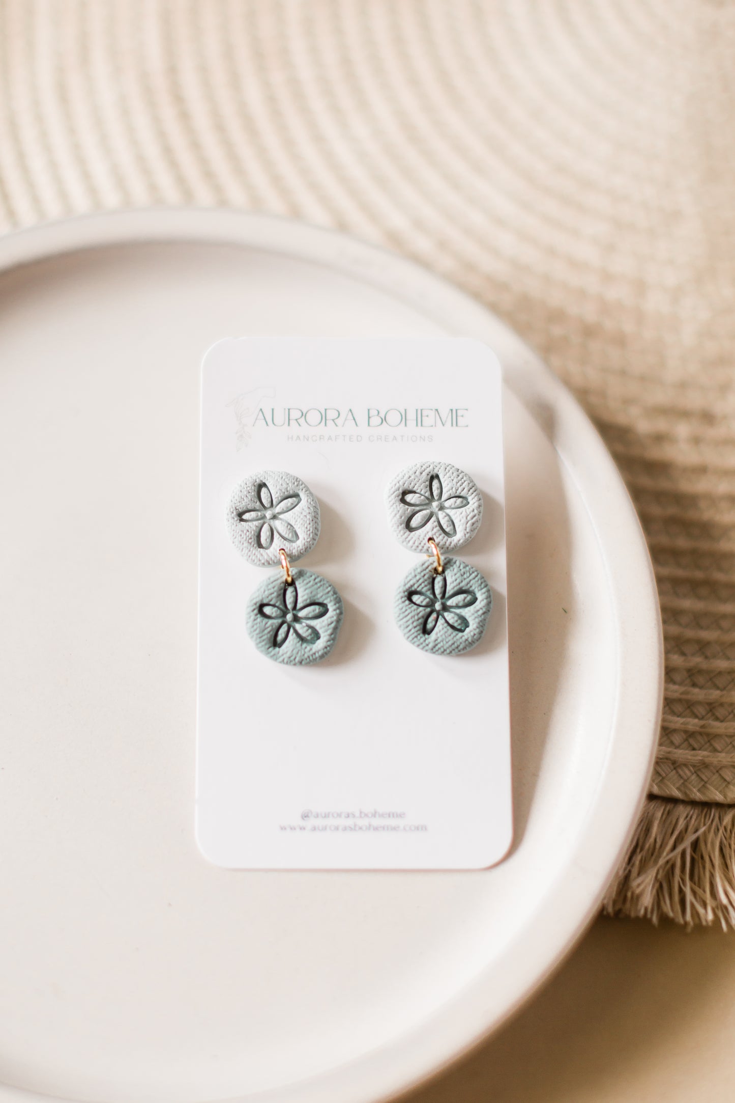 Sand Dollar Duo Dangle