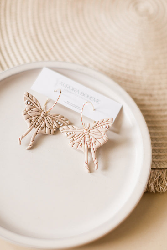 Floral Cream Lunar Moth