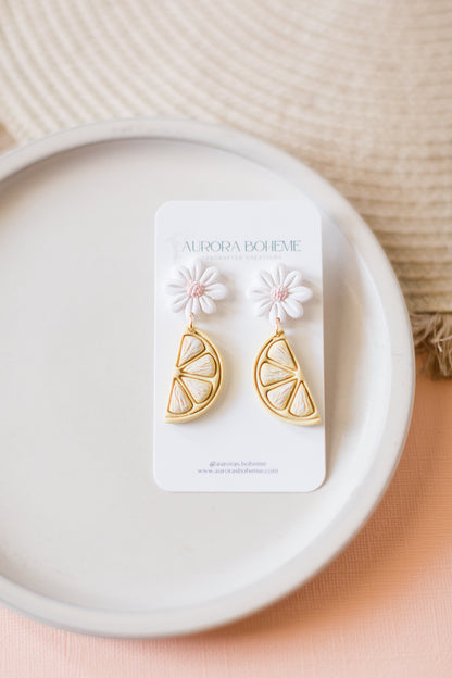 Flower & Fruit Slice Dangle
