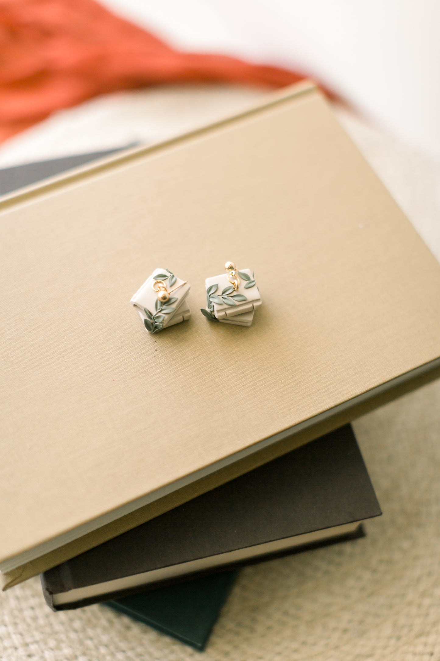Stacked Book Dangles