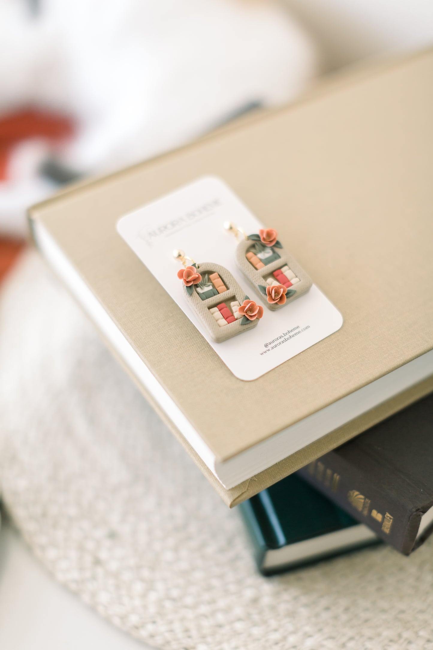 Brown Bookshelf Dangle