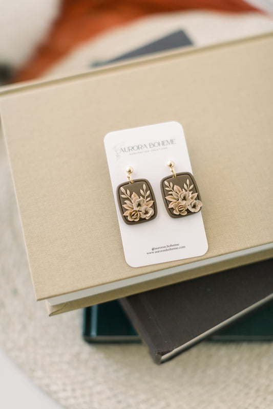 Brown & Taupe Florals