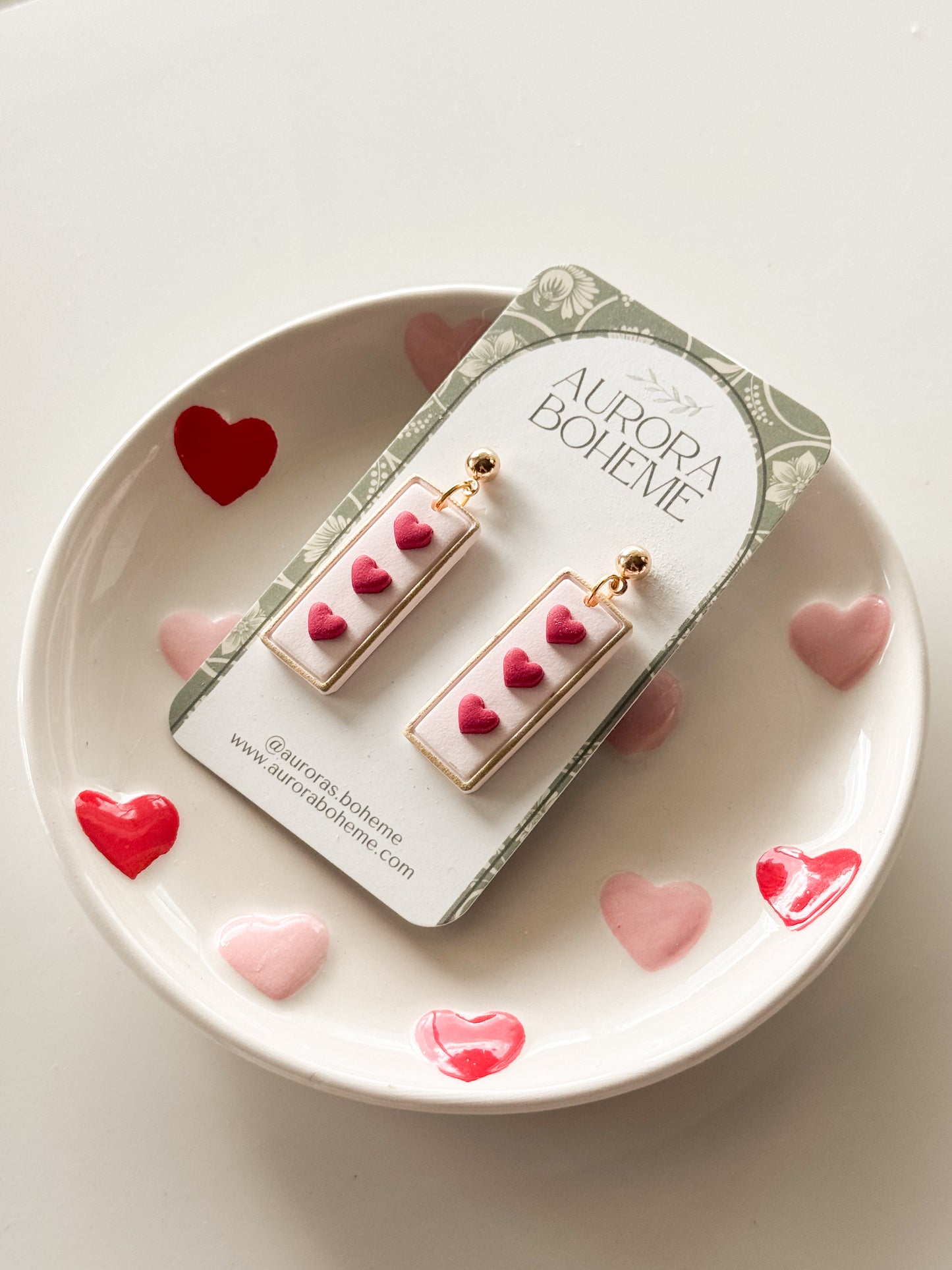 Heart Trio Dangle