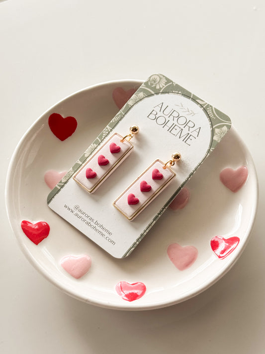 Heart Trio Dangle