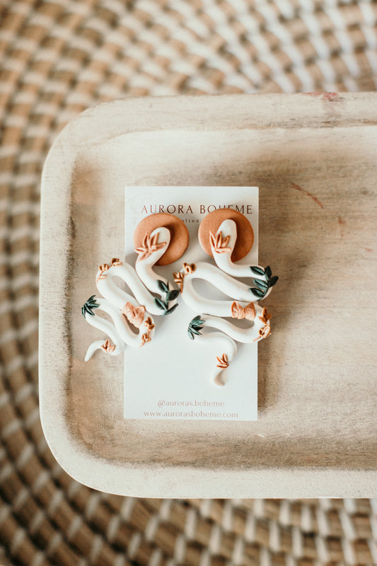 Boho Floral Snakes
