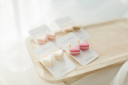 3D Heart Macarons