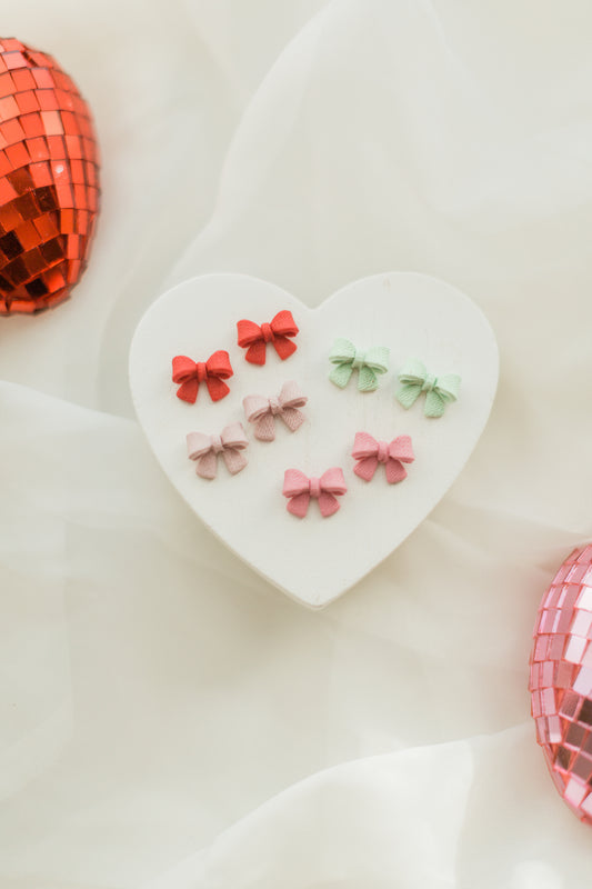Mini Bow Studs