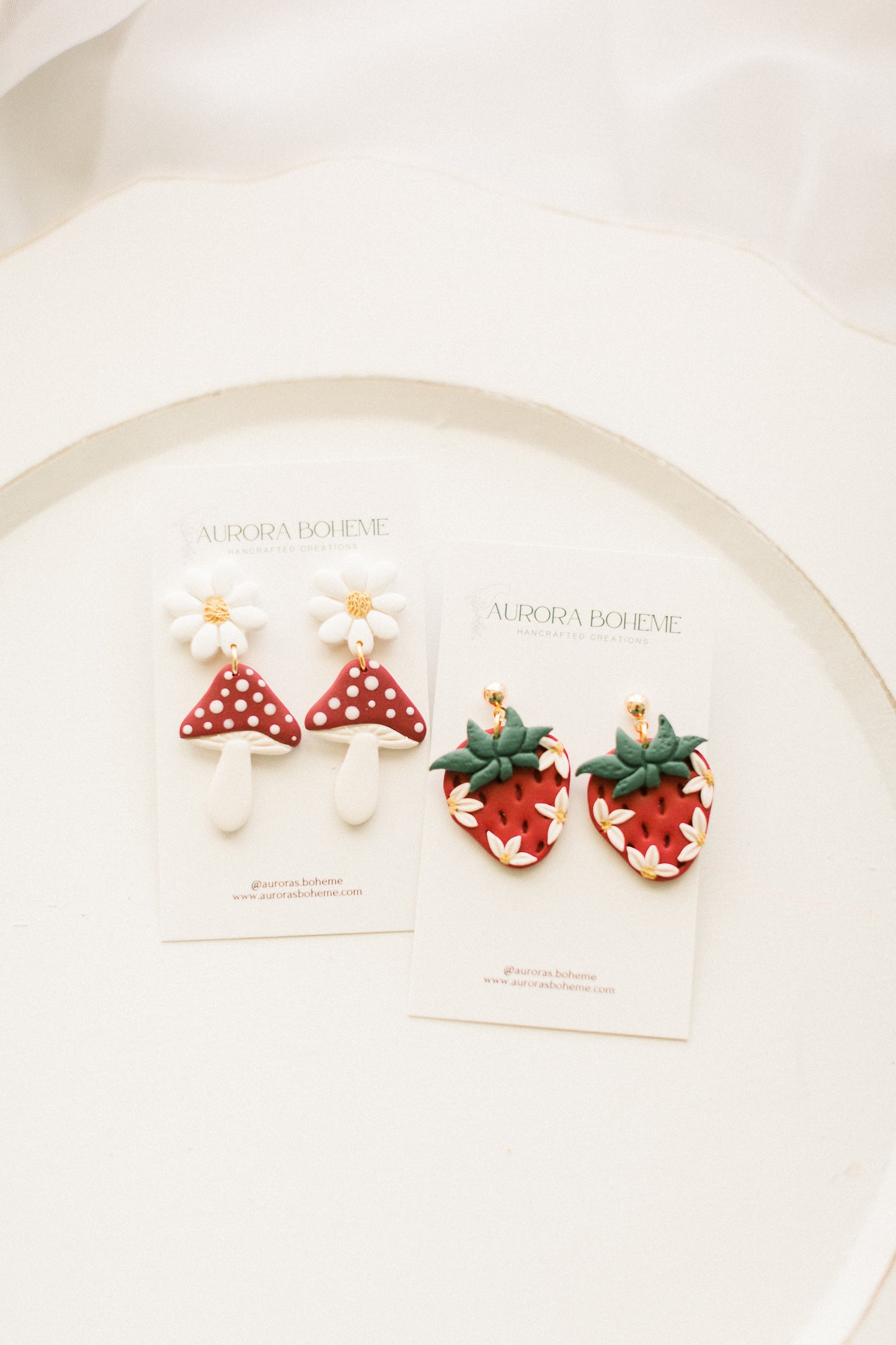 Daisy Mushroom & Strawberry